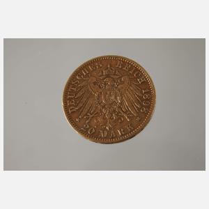 20 Goldmark Preußen