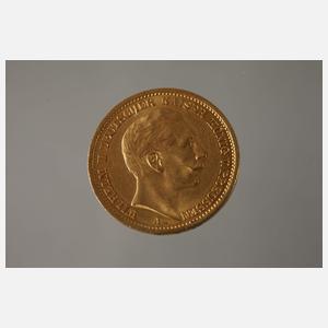 20 Goldmark Preußen