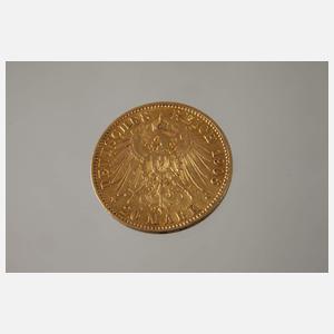 20 Goldmark Preußen