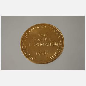 Goldmedaille Reformation DDR