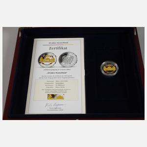 Satz Silbermünzen Olympiade