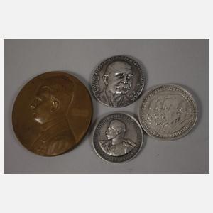 Posten Medaillen Graf Spee, Zeppelin, Wilhelm II.