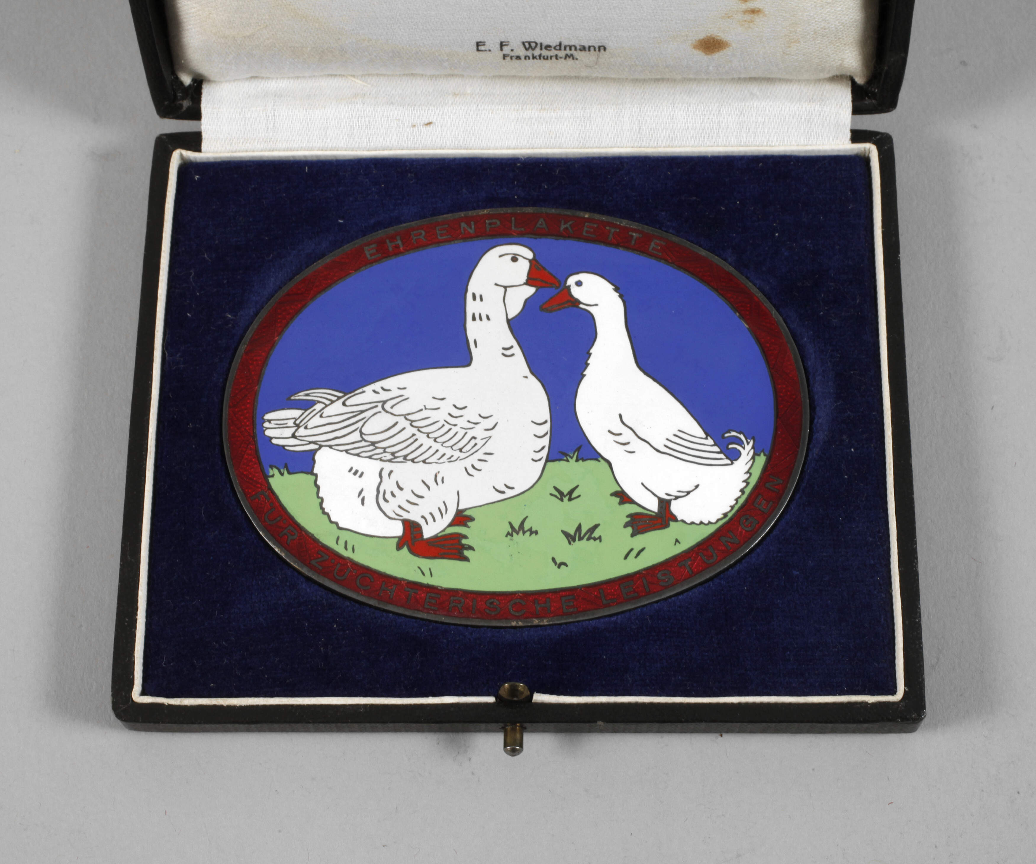 Ehrenplakette Geflügelzucht