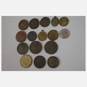 Konvolut Münzen und Medaillen