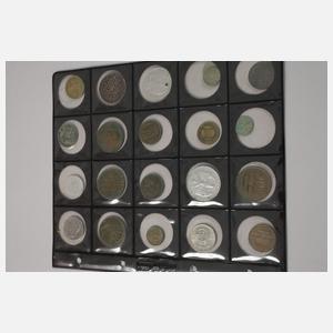 Konvolut Münzen und Medaillen