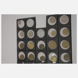 Konvolut Münzen und Medaillen