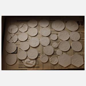 Große Sammlung Galvanorohlinge