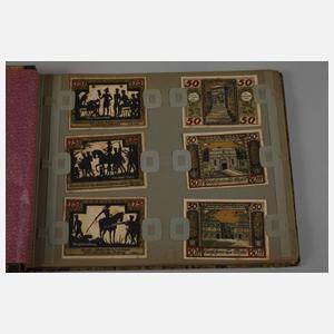 Sammlung Notgeldscheine