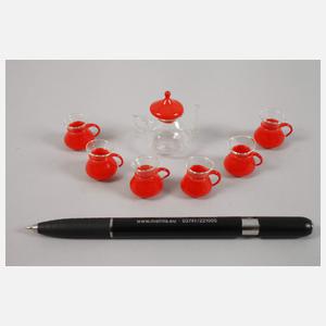 Teeservice für Puppenstuben