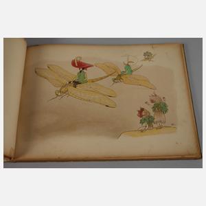 Ernst Kreidolfs Kinderbuch mit Blumenmädchen