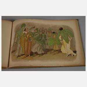 Ernst Kreidolfs Kinderbuch mit Blumenmädchen