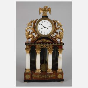 Säulenuhr Biedermeier