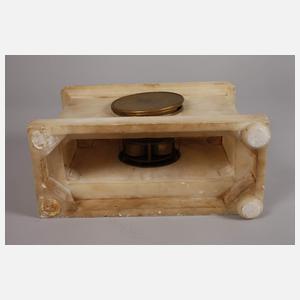 Kaminuhr Alabaster