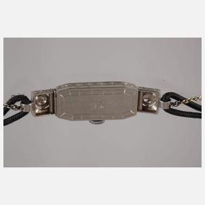 Damenarmbanduhr Ciro in Platin mit Brillanten