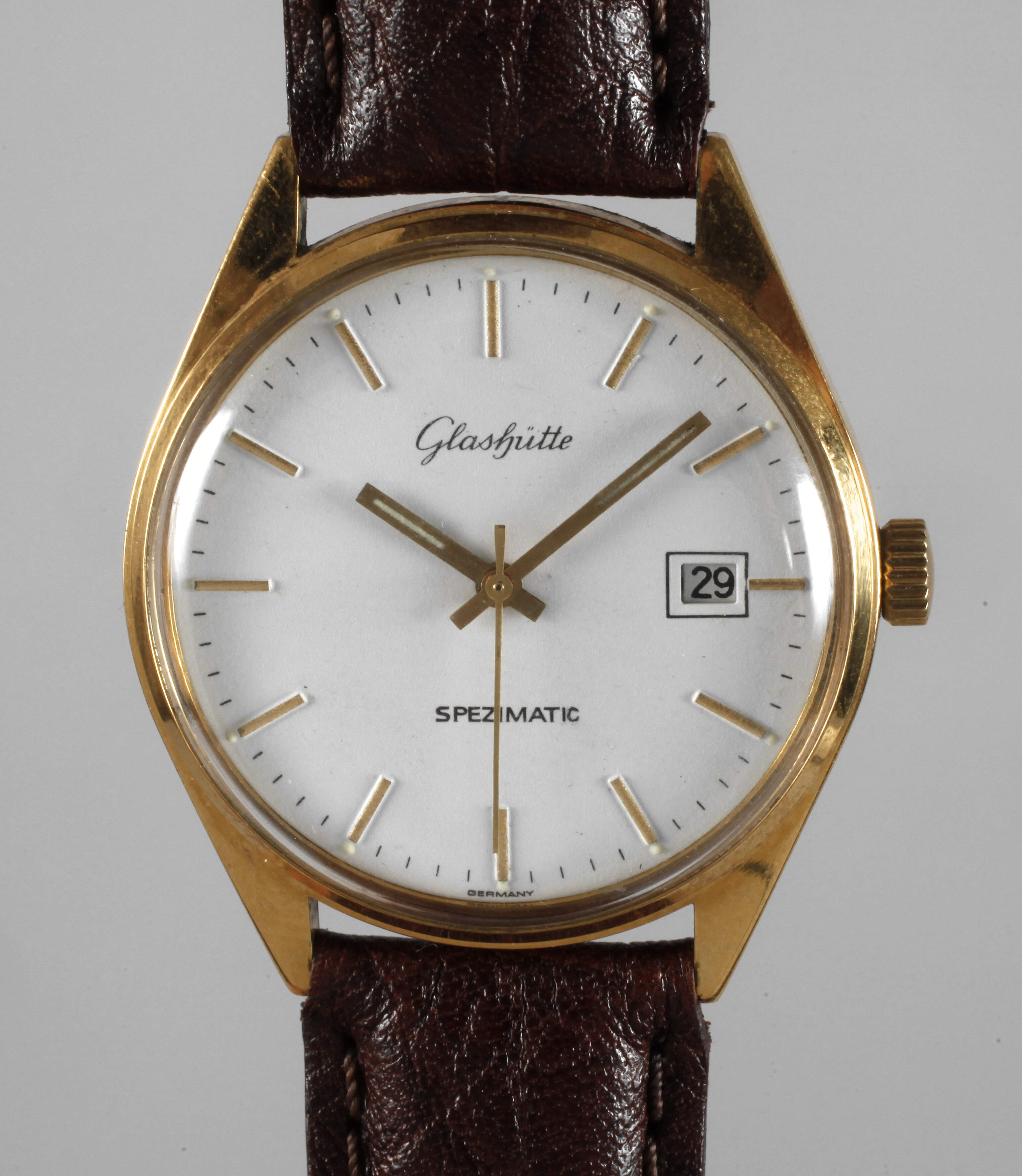 Herrenarmbanduhr Glashütte Spezimatic