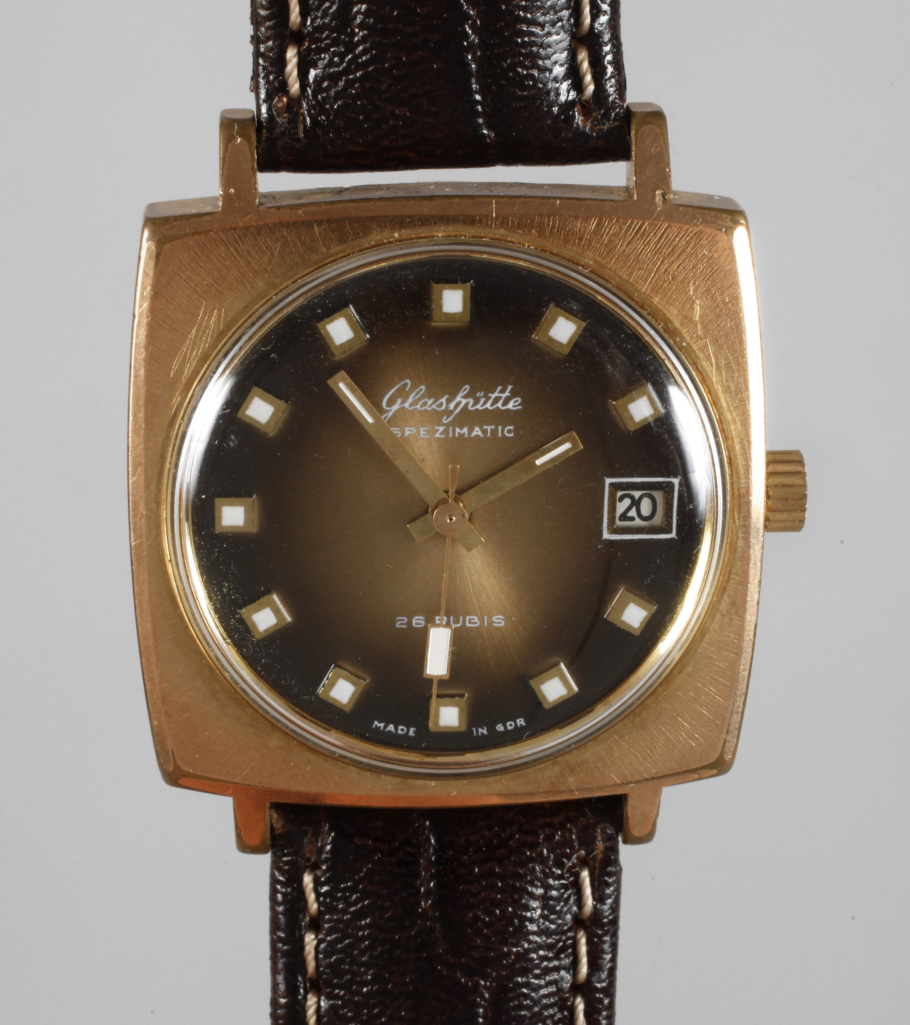 Herrenarmbanduhr Glashütte Spezimatic