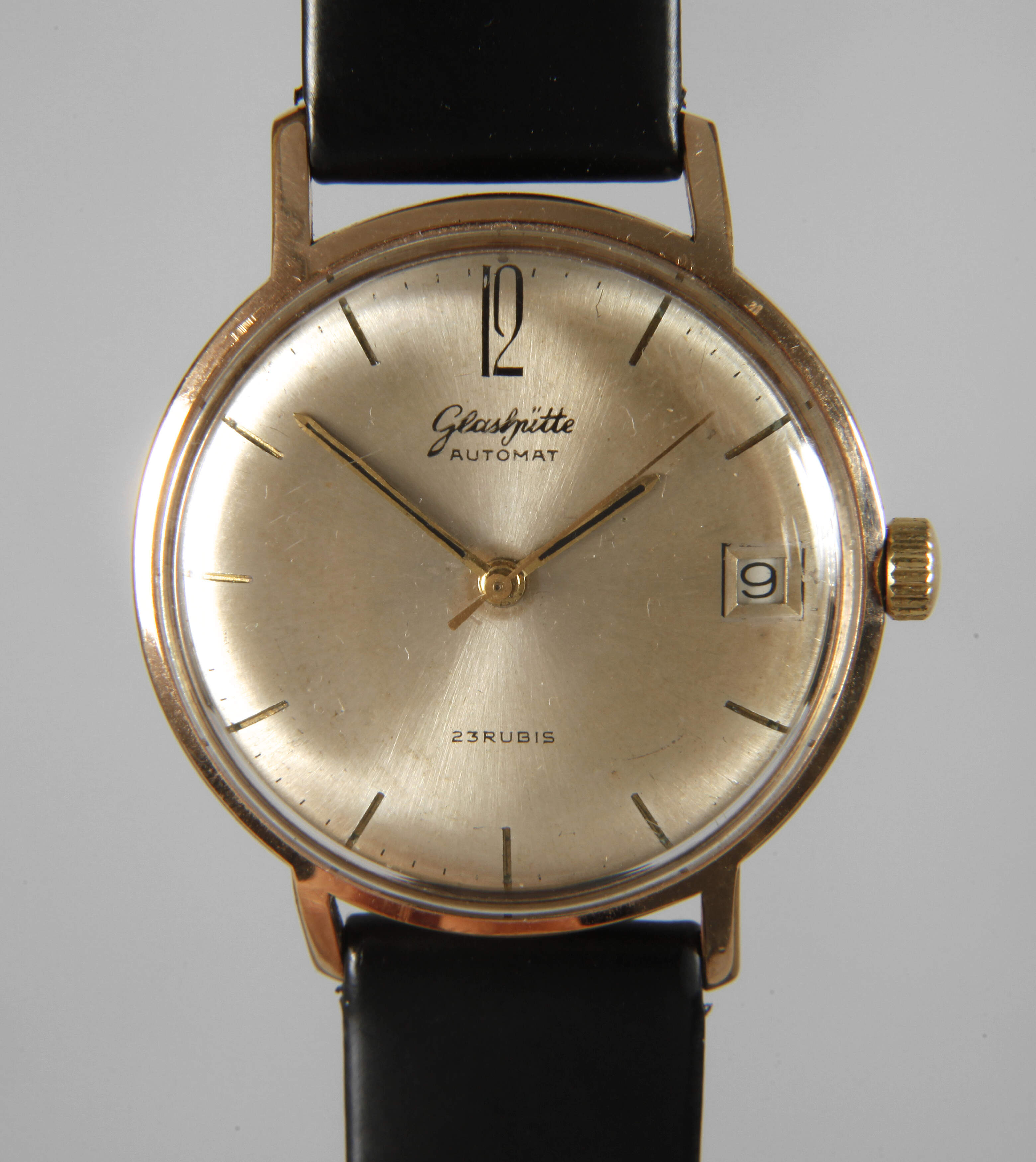 Herrenarmbanduhr Glashütte Spezimatic