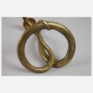 Großer Uhrenständer Schlange