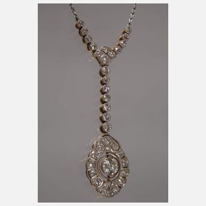 Prachtvolles Diamantcollier
