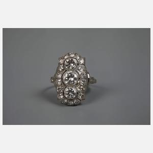 Damenring mit Brillanten