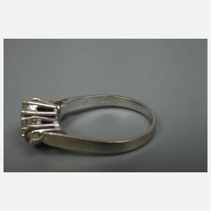 Damenring mit Brillanten