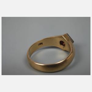 Herrenring mit Brillant