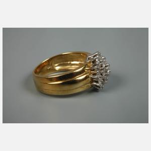 Damenring mit Brillanten