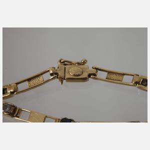 Armband mit Saphiren