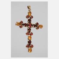 Kreuzanhänger mit Steinbesatz111