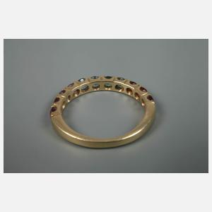 Damenring mit Steinbesatz