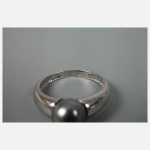 Damenring mit Perle
