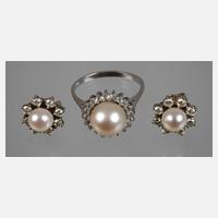 Schmuckset mit Perlen111