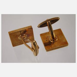 Paar Manschettenknöpfe