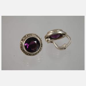Konvolut Schmuck mit Amethysten