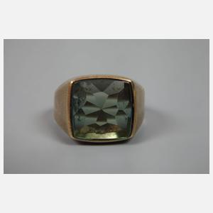 Herrenring mit Steinbesatz