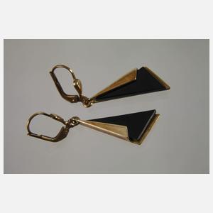 Schmuckkonvolut mit Onyxbesatz