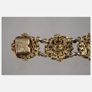 Prachtvolles Armband mit Korallen und Perlen