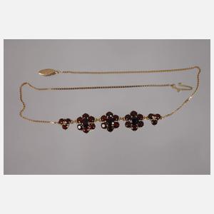 Schmuckset mit Granaten