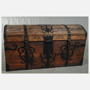 Runddeckeltruhe Barock