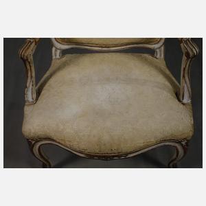 Paar Barocksessel aus Schloss Pullach