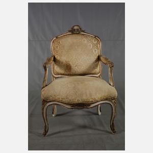 Paar Barocksessel aus Schloss Pullach