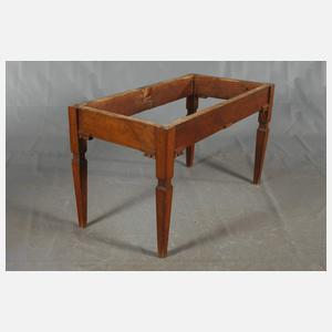 Arbeitstisch mit Schieferplatte