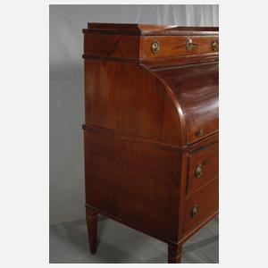 Kleines Zylinderbüro Biedermeier