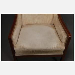 Ohrenbackensessel Biedermeier