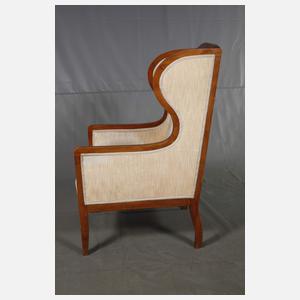 Ohrenbackensessel Biedermeier