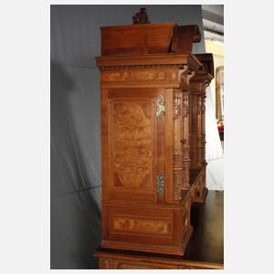 Prächtiger Aufsatzschreibtisch Historismus