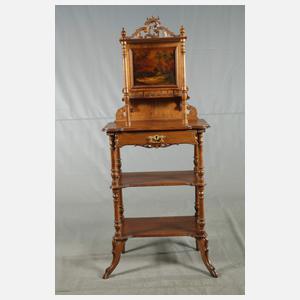 Regaletagere mit Aufsatz