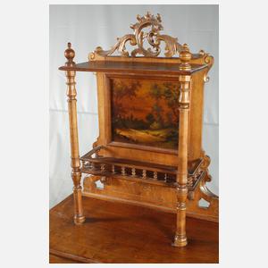 Regaletagere mit Aufsatz