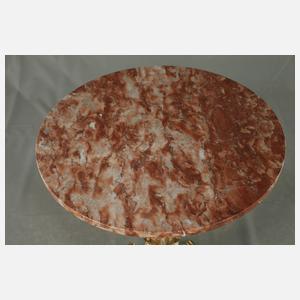Beistelltisch mit Marmorplatte