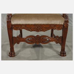 Arbeitszimmer mit Löwentatzen